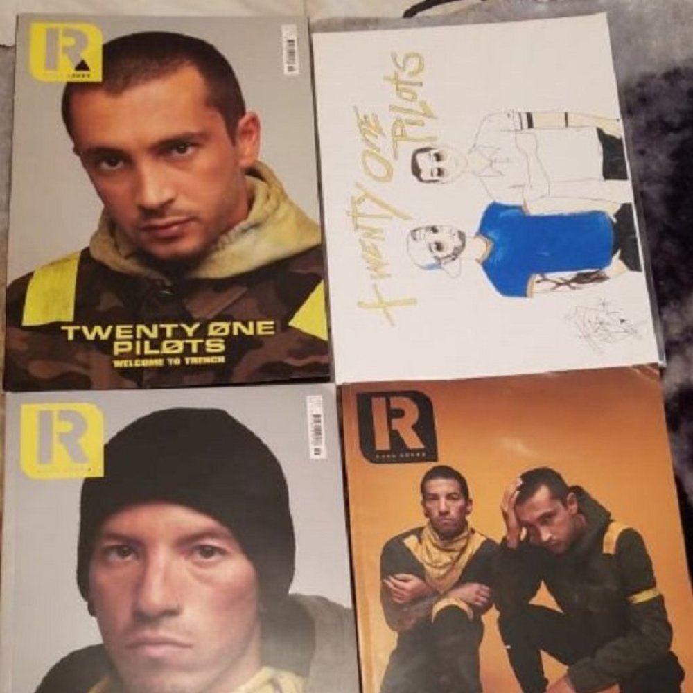 Twenty One Pilots Rock Sound Magazines Pack of 3  with Bonus